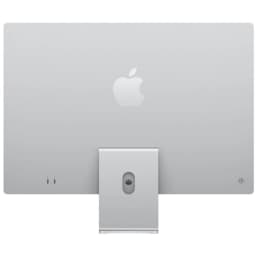 Apple iMac 24" Retina 4,5K, M3 (8C CPU, 10C GPU, 2023), 8 ГБ, 256 ГБ SSD, серебристый (MQRJ3) - вид 2