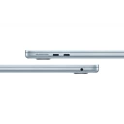 MacBook Air 13 (M4, 2025) 16/256GB, Sky Blue (Голубой) - вид 4