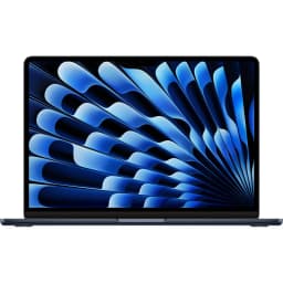MacBook Air 13 (M4, 2025) 16/256GB, Midnight (Черный) - вид 1